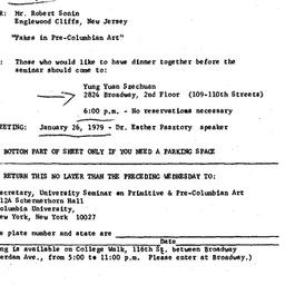 Announcements, 1978-12-01. ...