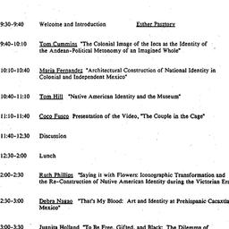 Announcements, 1993-11-20. ...