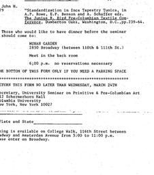Announcements, 1982-03-26. ...