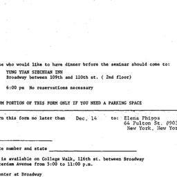 Announcements, 1983-12-16. ...