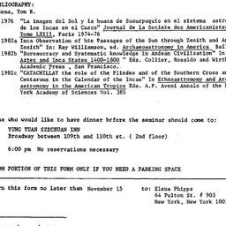 Announcements, 1983-11-18. ...