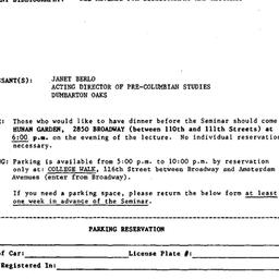 Announcements, 1986-12-04. ...