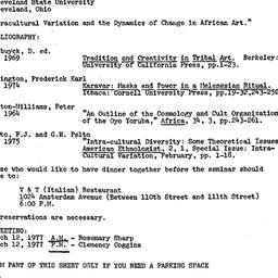 Announcements, 1977-02-11. ...