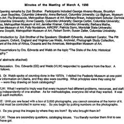 Minutes, 1996-03-04. The Ar...