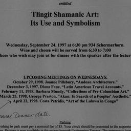 Announcements, 1997-09-24. ...