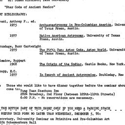 Announcements, 1979-12-07. ...