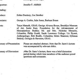 Minutes, 1998-12-03. The Ar...