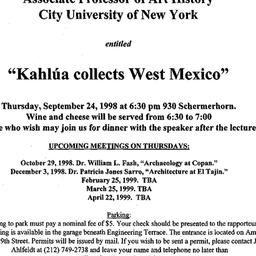Announcements, 1998-09-24. ...