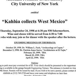 Announcements, 1998-09-24. ...