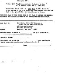 Announcements, 1973-03-09. ...