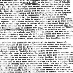 Minutes, 1973-03-09. The Ar...