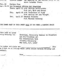 Announcements, 1973-01-18. ...