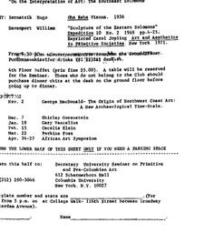 Announcements, 1972-10-05. ...