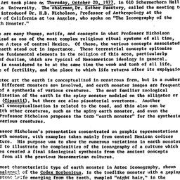 Minutes, 1977-10-20. The Ar...