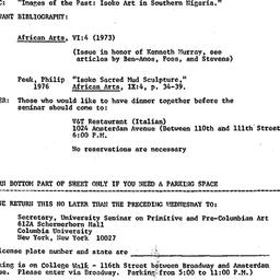 Announcements, 1977-09-30. ...
