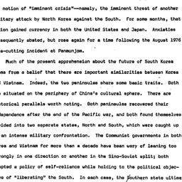 Minutes, 1978-11-03. Korea,...