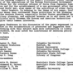 Minutes, 1981-02-20. Korea,...
