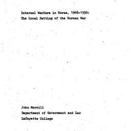 Speaker's paper, 1980-0...