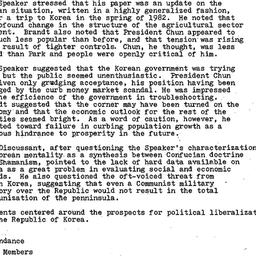 Minutes, 1982-12-10. Korea,...