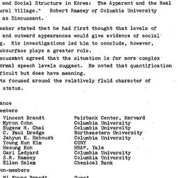 Minutes, 1982-10-15. Korea,...