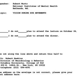 Announcements, 1978-10-24. ...