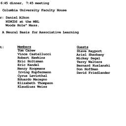 Minutes, 1978-09-19. Neurob...