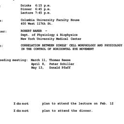 Announcements, 1980-02-12. ...