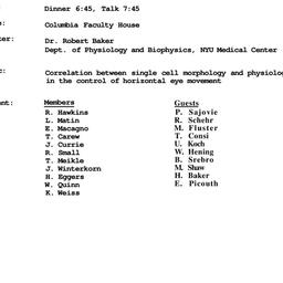 Minutes, 1980-02-12. Neurob...