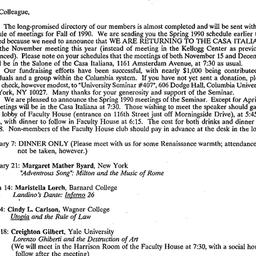 Correspondence, 1989-10-30....