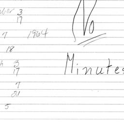 Minutes, The Renaissance, s...