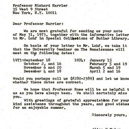 Correspondence, 1974-06-04....