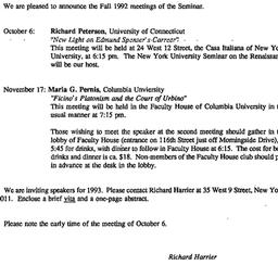 Correspondence, 1992-09-24....