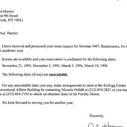 Correspondence, 1997-07-28....