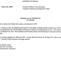 Correspondence, 1998-03-24....