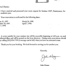 Correspondence, 1998-06-09....