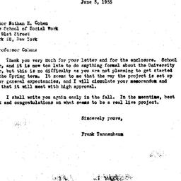 Correspondence, 1956-06-03....