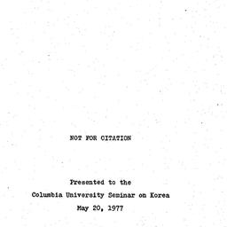 Background paper, 1977-05-2...