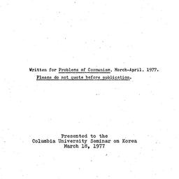 Background paper, 1977-03-1...