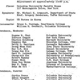 Minutes, 1976-11-19. Korea,...