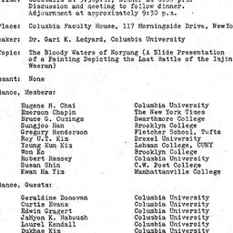 Minutes, 1976-10-15. Korea,...