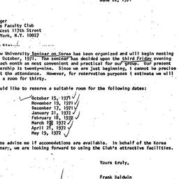 Correspondence, 1972-07-22....