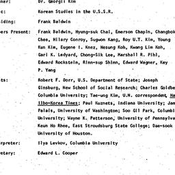 Minutes, 1971-11-19. Korea,...