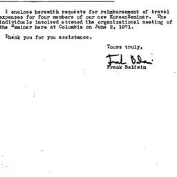 Correspondence, 1972-06-21....