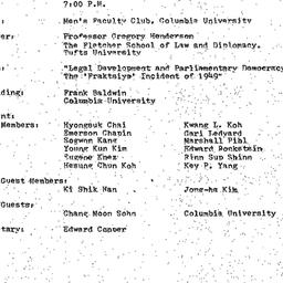 Minutes, 1972-04-21. Korea,...
