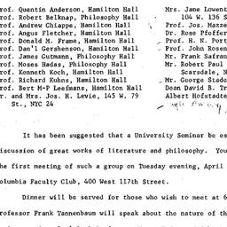 Announcements, 1964-04-21. ...