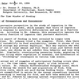 Minutes, 1990-10-18. Appeti...