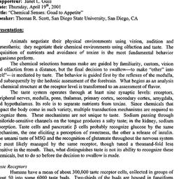 Minutes, 2001-04-19. Appeti...