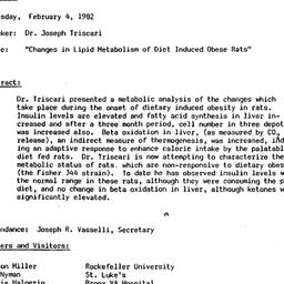 Minutes, 1982-02-04. Appeti...