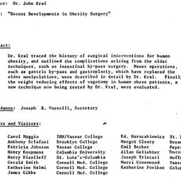 Minutes, 1981-10-01. Appeti...