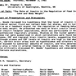 Minutes, 1983-11-03. Appeti...